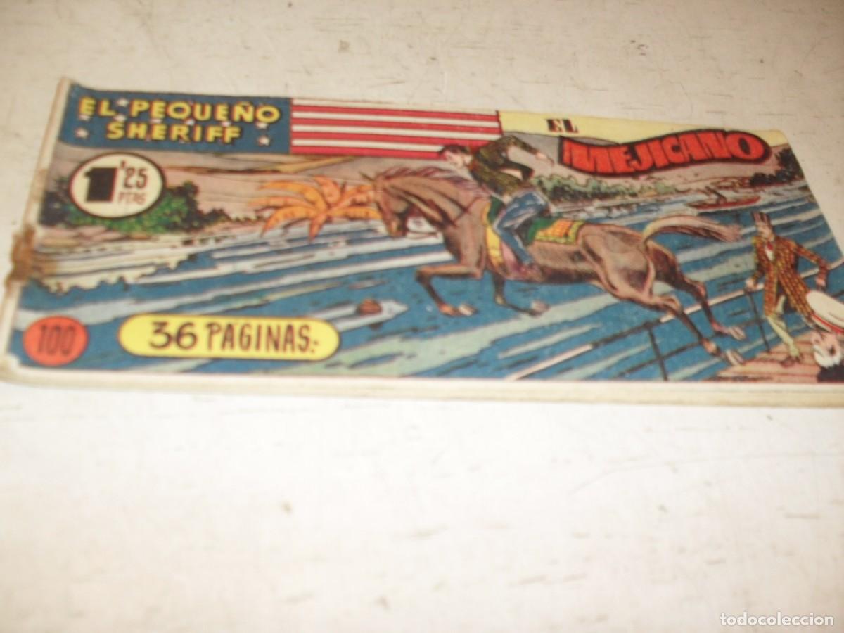Tebeos: (ORIGINAL)EL PEQUE&Ntilde;O SHERIFF N&ordm; 100,EL MEJICANO,DE 270.HISPANOAMERICANA,1948