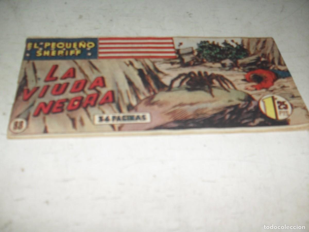 Tebeos: (ORIGINAL)EL PEQUE&Ntilde;O SHERIFF N&ordm; 88,LA VIUDA NEGRA,DE 270.HISPANOAMERICANA,1948