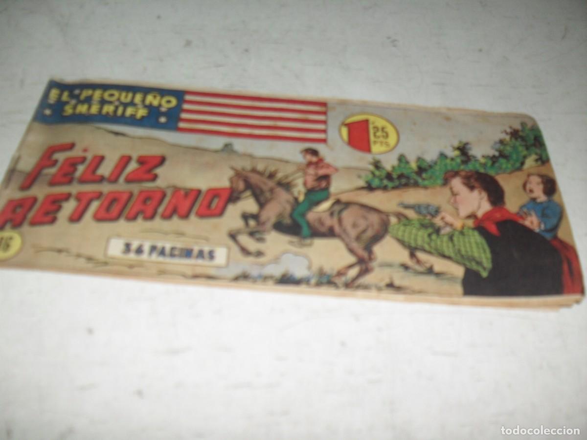 Tebeos: (ORIGINAL)EL PEQUE&Ntilde;O SHERIFF N&ordm; 86,FELIZ RETORNO,DE 270.HISPANOAMERICANA,1948