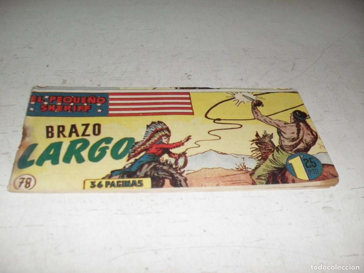 Tebeos: (ORIGINAL)EL PEQUE&Ntilde;O SHERIFF N&ordm; 78,BRAZO LARGO,DE 270.HISPANOAMERICANA,1948