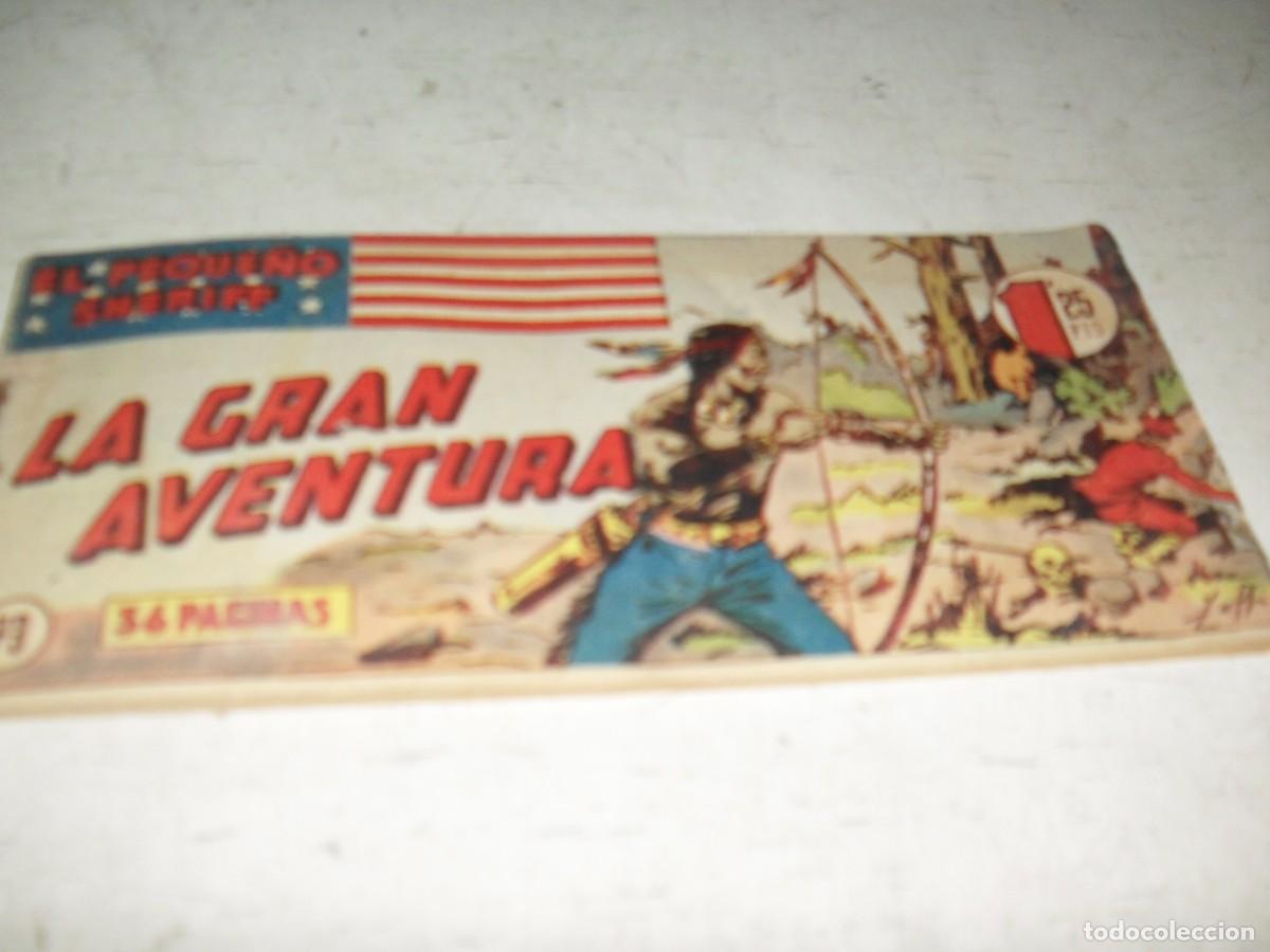 Tebeos: (ORIGINAL)EL PEQUE&Ntilde;O SHERIFF N&ordm; 73,LA GRAN AVENTURA,DE 270.HISPANOAMERICANA,1948