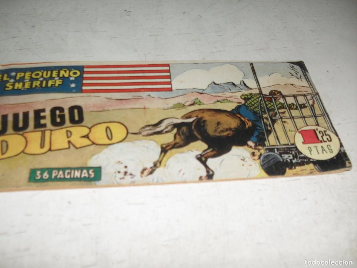 Tebeos: (ORIGINAL)EL PEQUE&Ntilde;O SHERIFF N&ordm; 72,JUEGO DURO,DE 270.HISPANOAMERICANA,1948