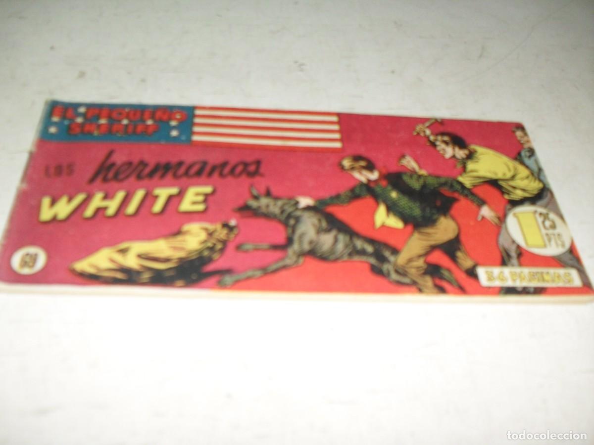 Tebeos: (ORIGINAL)EL PEQUE&Ntilde;O SHERIFF N&ordm; 69,LOS HERMANOS WHITE,DE 270.HISPANOAMERICANA,1948