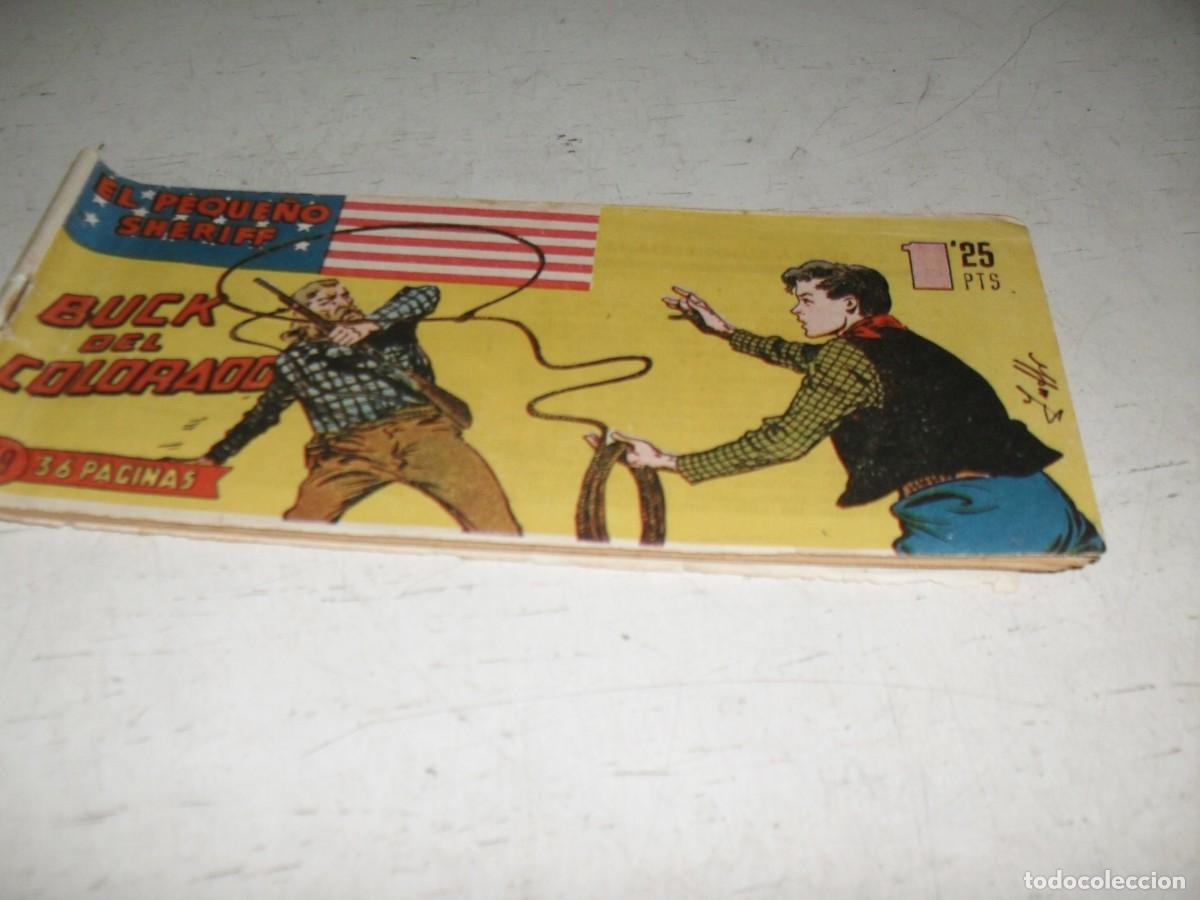 Tebeos: (ORIGINAL)EL PEQUE&Ntilde;O SHERIFF N&ordm; 59,BUCK DEL COLORADO,DE 270.HISPANOAMERICANA,1948