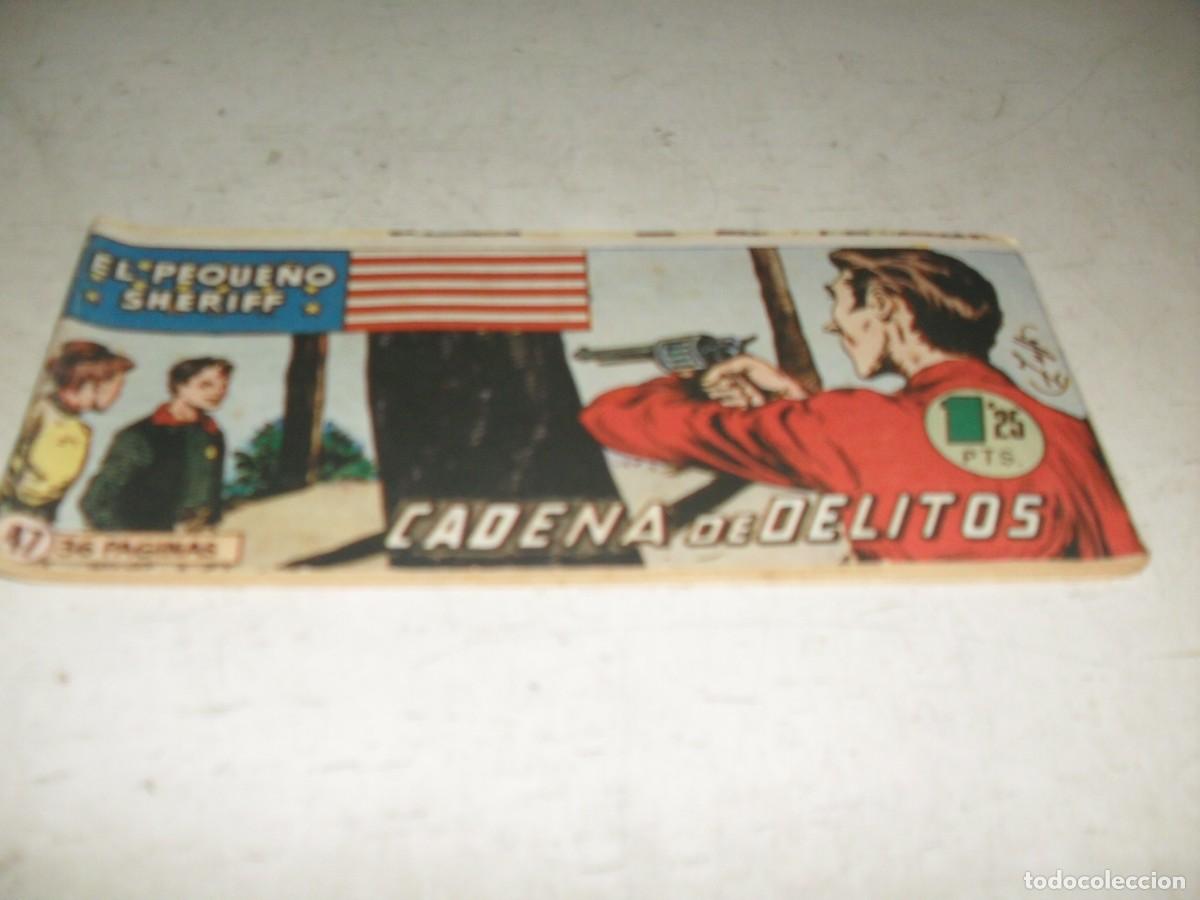 Tebeos: (ORIGINAL)EL PEQUE&Ntilde;O SHERIFF N&ordm; 47,CADENA DE RECUERDOS,DE 270.HISPANOAMERICANA,1948