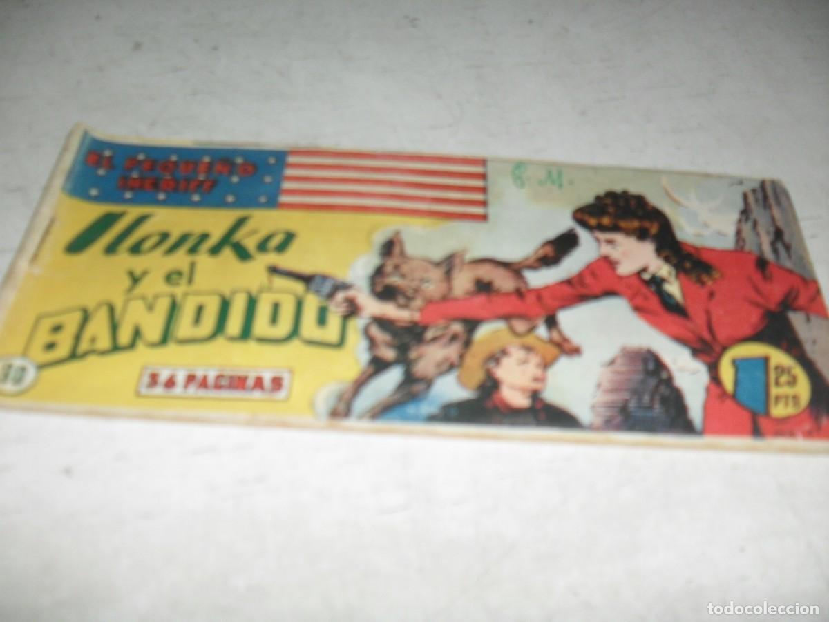 Tebeos: (ORIGINAL)EL PEQUE&Ntilde;O SHERIFF N&ordm; 30,ILONKA Y EL BANDIDO,DE 270.HISPANOAMERICANA,1948