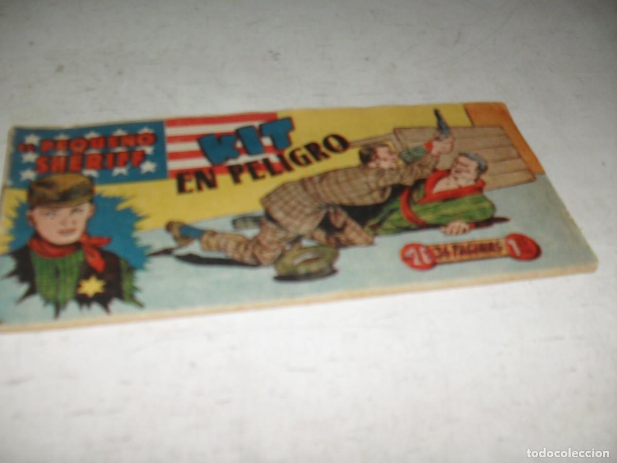 Tebeos: (ORIGINAL)EL PEQUE&Ntilde;O SHERIFF N&ordm; 26,KIT EN PELIGRO,DE 270.HISPANOAMERICANA,1948