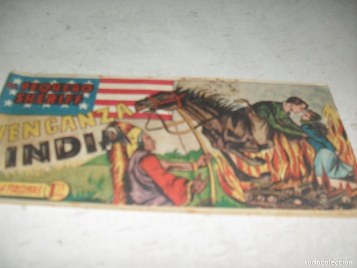 Tebeos: (ORIGINAL)EL PEQUE&Ntilde;O SHERIFF N&ordm; 21,VENGANZA INDIA,DE 270.HISPANOAMERICANA,1948