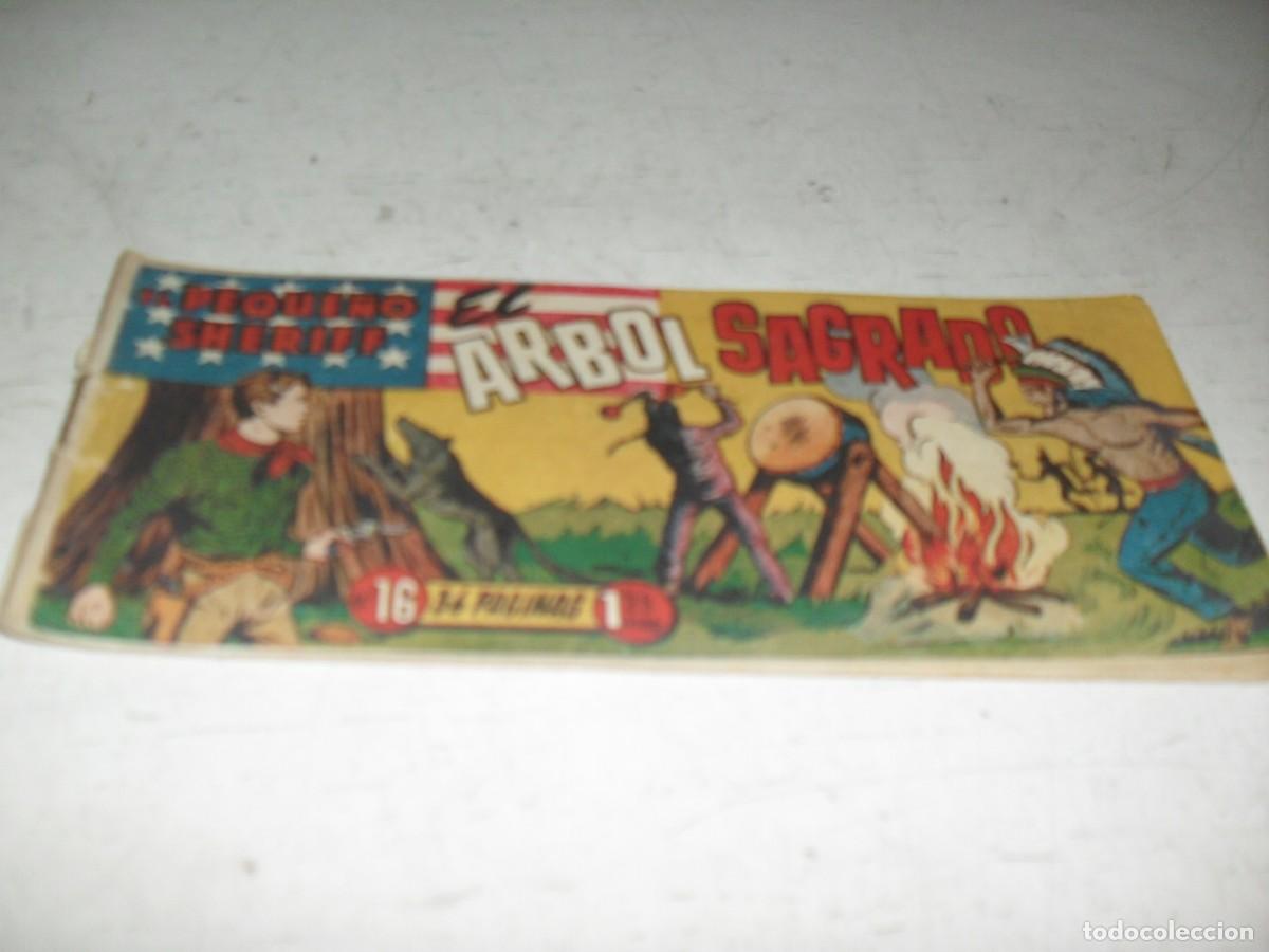 Tebeos: (ORIGINAL)EL PEQUE&Ntilde;O SHERIFF N&ordm; 16,EL ARBOL SAGRADO,DE 270.HISPANOAMERICANA,1948