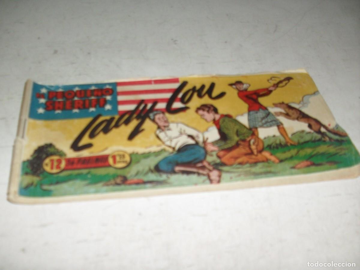 Tebeos: (ORIGINAL)EL PEQUE&Ntilde;O SHERIFF N&ordm; 12,LADY LOU,DE 270.HISPANOAMERICANA,1948