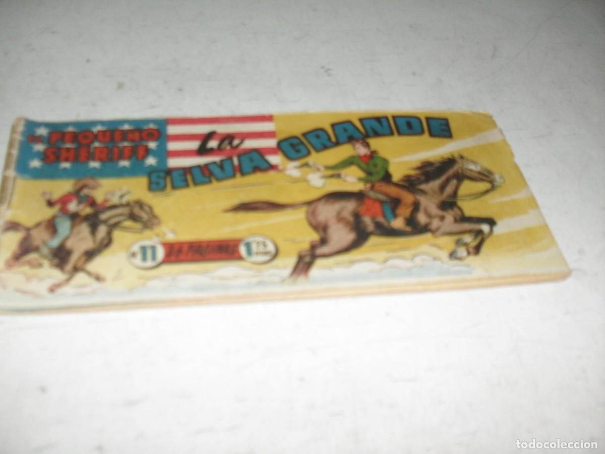 Tebeos: (ORIGINAL)EL PEQUE&Ntilde;O SHERIFF N&ordm; 11,LA SELVA GRANDE,DE 270.HISPANOAMERICANA,1948