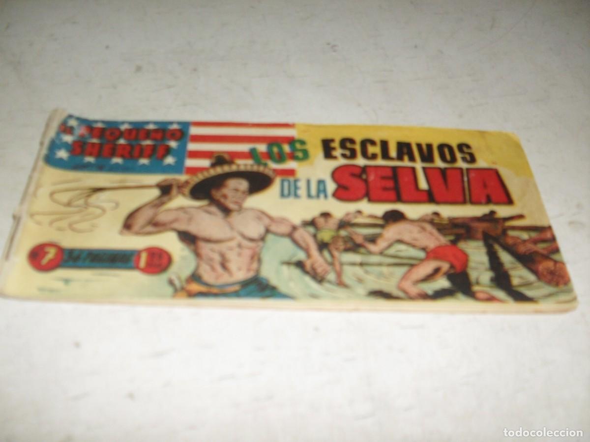 Tebeos: (ORIGINAL)EL PEQUE&Ntilde;O SHERIFF,PRIMEROS N, N&ordm; 7,LOS ESCLAVOS DE LA SELVA,DE 270.HISPANOAMERICANA,1948