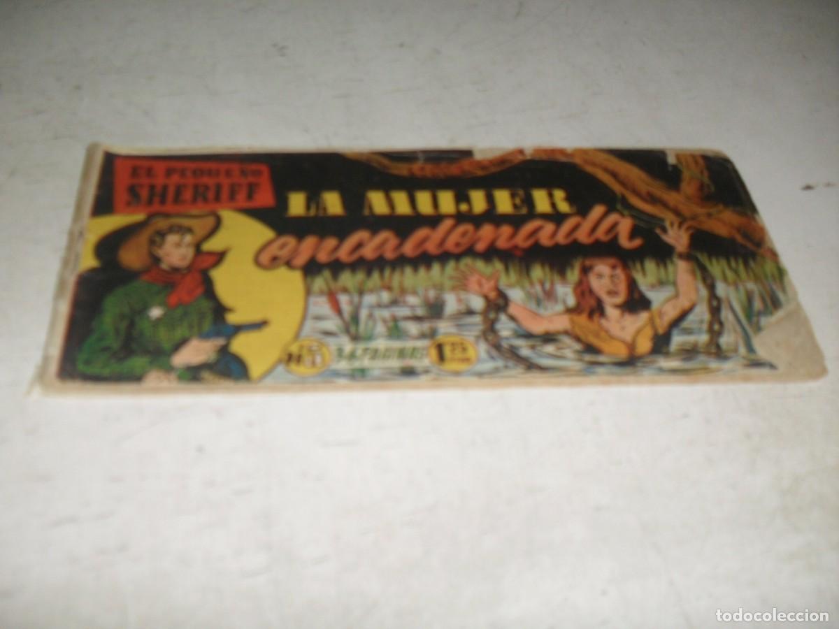 Tebeos: (ORIGINAL)EL PEQUE&Ntilde;O SHERIFF,PRIMEROS N, N&ordm; 5,LA MUJER ENCADENADA,DE 270.HISPANOAMERICANA,1948