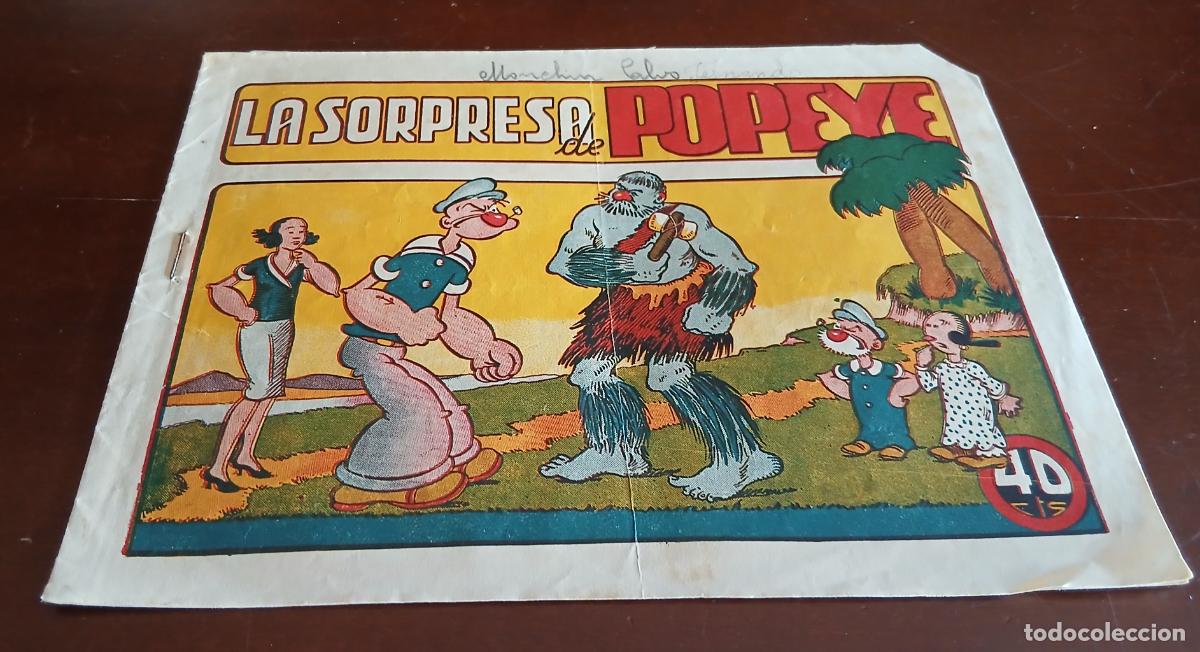 Tebeos: LA SORPRESA DE POPEYE - N&ordm;. 4 - HISPANA AMERICANA DE EDICIONES S.A - 1943