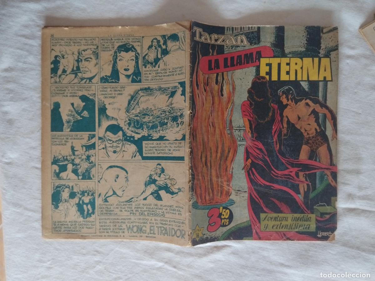 Tebeos: TARZAN. LA LLAMA ETERNA. EXTRA N&ordm; 16. HISPANO AMERICANA DE EDICIONES. ORIGINAL.