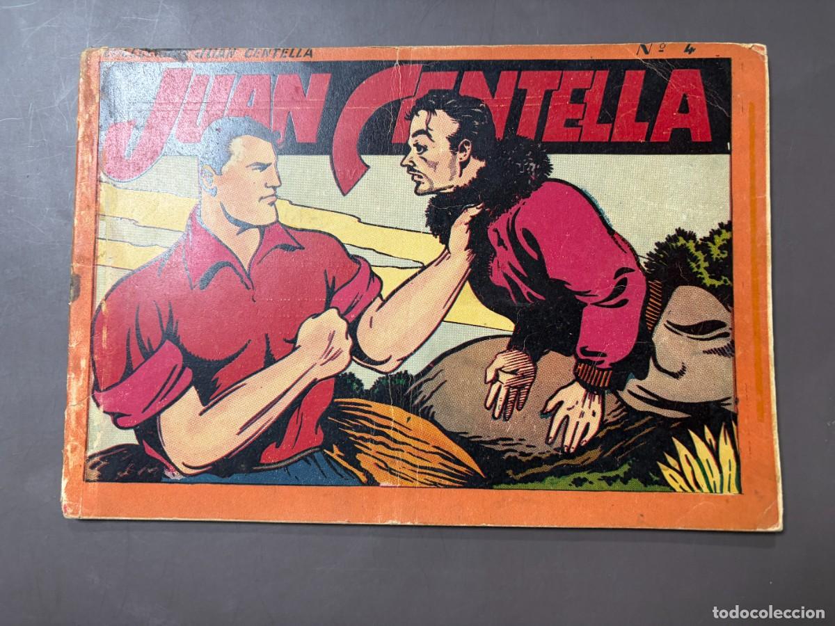 Tebeos: JUAN CENTELLA. ALBUM ROJO. N&ordm; 4. ORIGINAL. EDITORIAL HISPANO AMERICANA