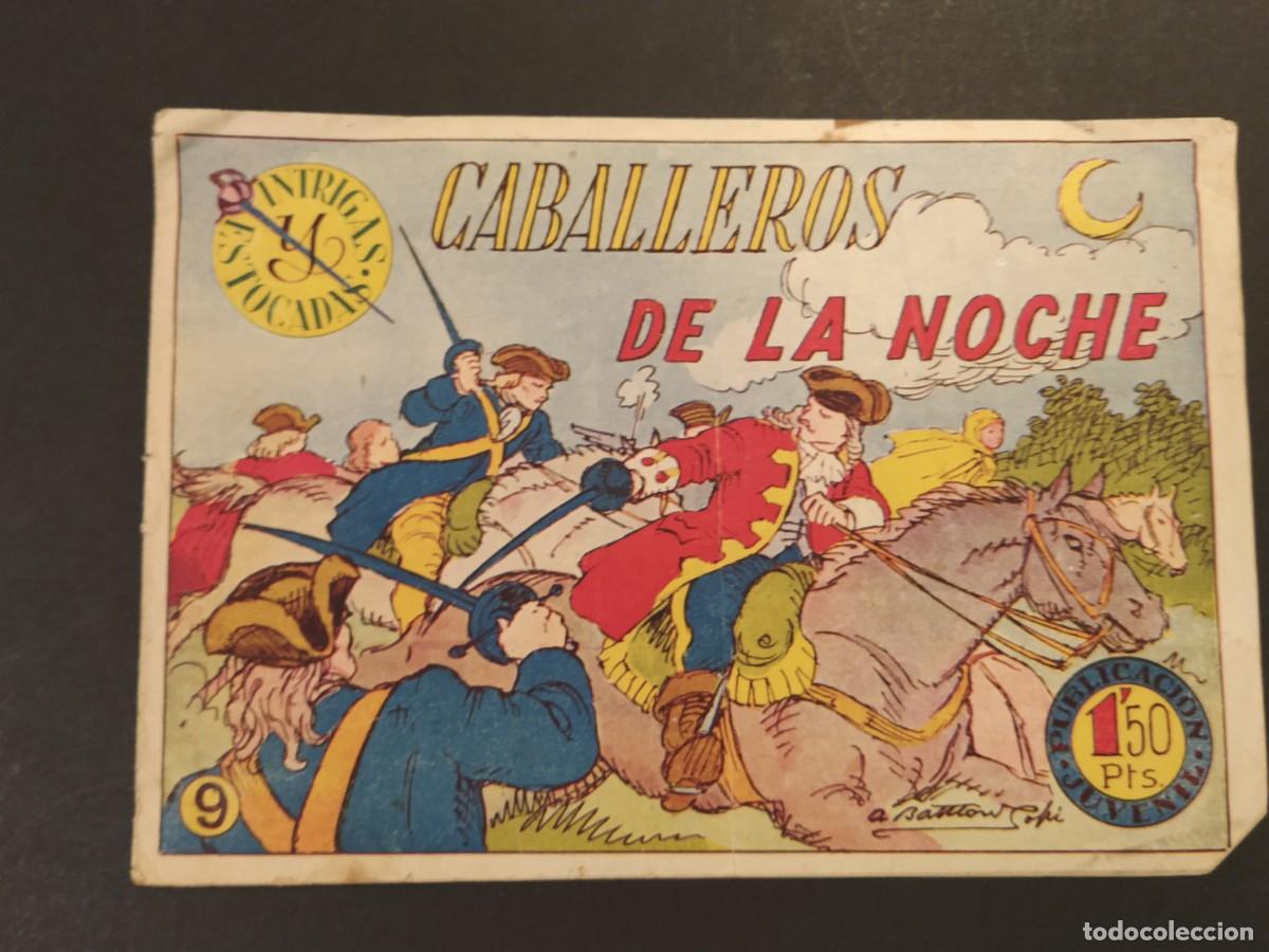 Tebeos: CABALLEROS DE LA NOCHE - INTRIGAS Y ESTOCADAS - HISPANO AMERICANA- COMIC ANTIGUO ORIGINAL -VER FOTOS