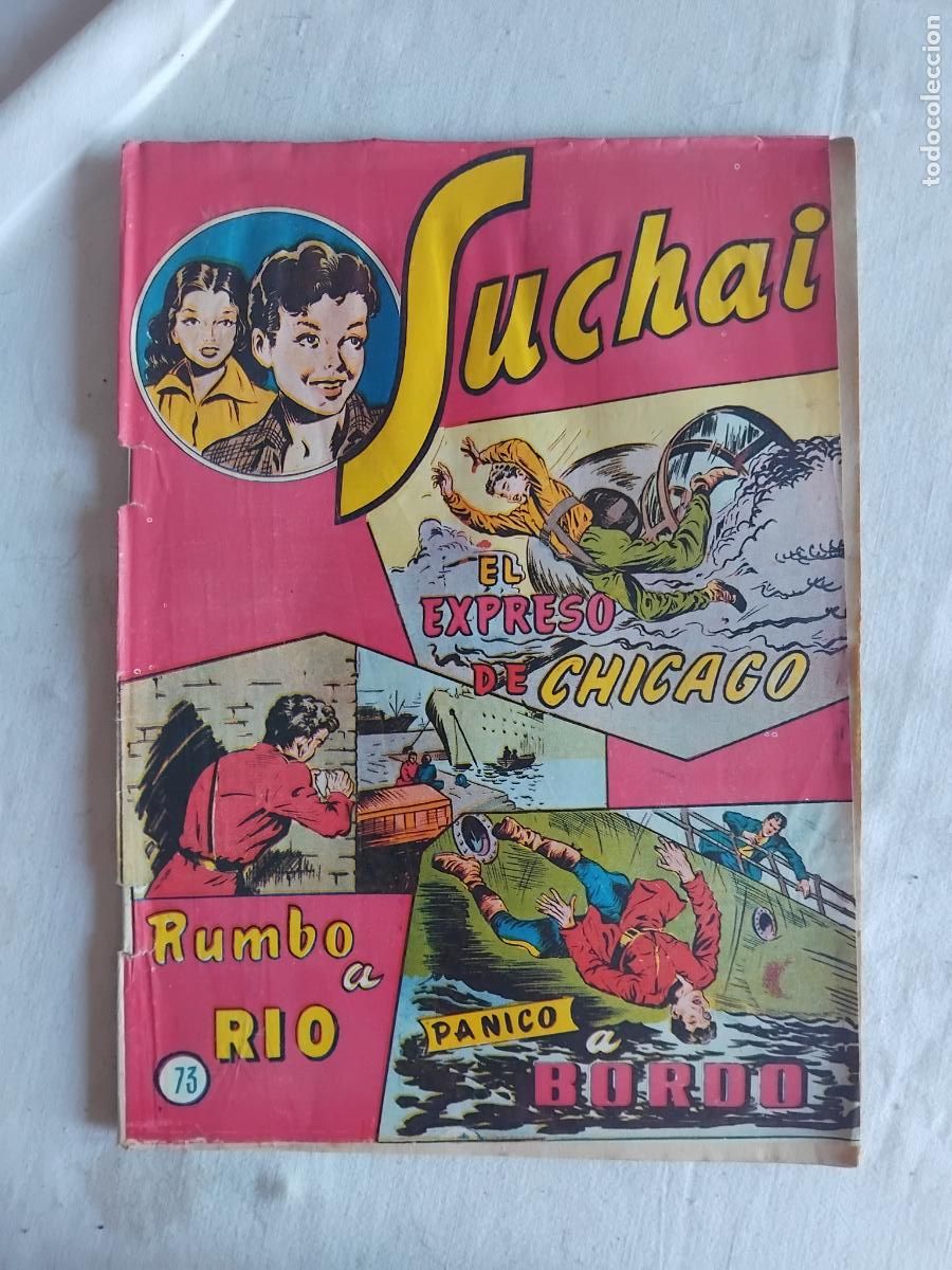 BDs: SUCHAI N&ordm; 73 (VERTICAL, 3 EPISODIOS) HISPANO AMERICANA DE EDICIONES
