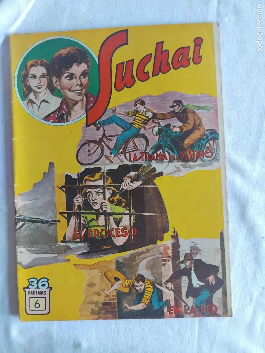 BDs: SUCHAI N&ordm; 6 (VERTICAL, 3 EPISODIOS) HISPANO AMERICANA DE EDICIONES