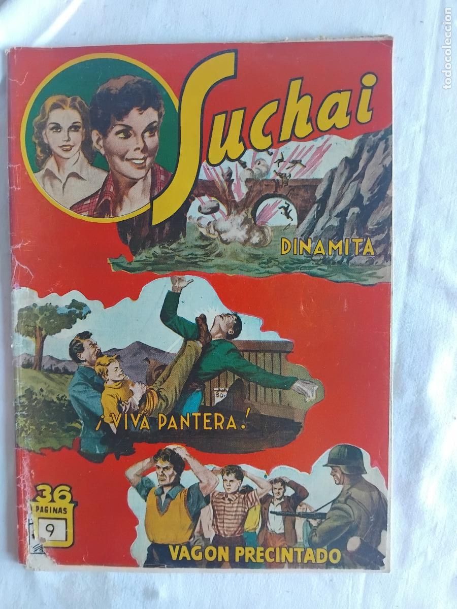 BDs: SUCHAI N&ordm; 9 (VERTICAL, 3 EPISODIOS) HISPANO AMERICANA DE EDICIONES