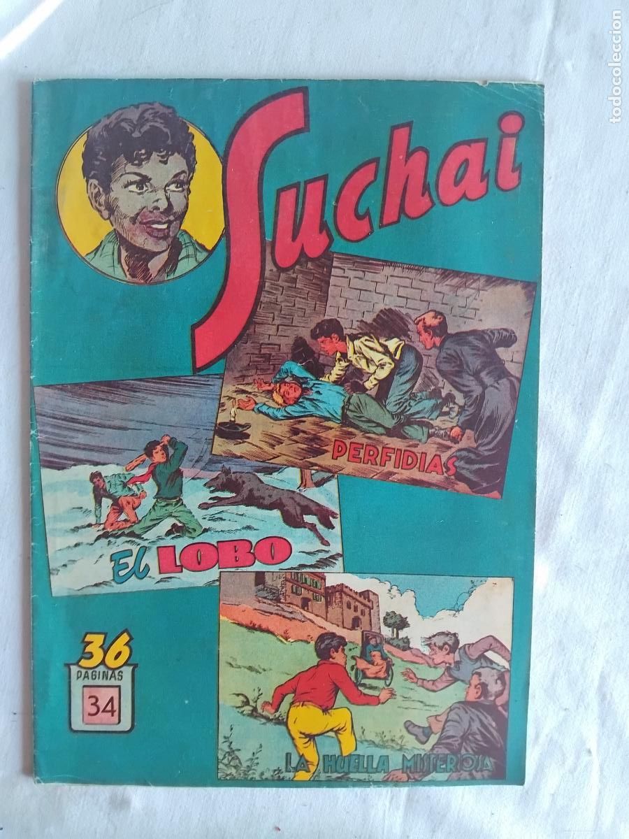 Livros de Banda Desenhada: SUCHAI N&ordm; 34 (VERTICAL, 3 EPISODIOS) HISPANO AMERICANA DE EDICIONES
