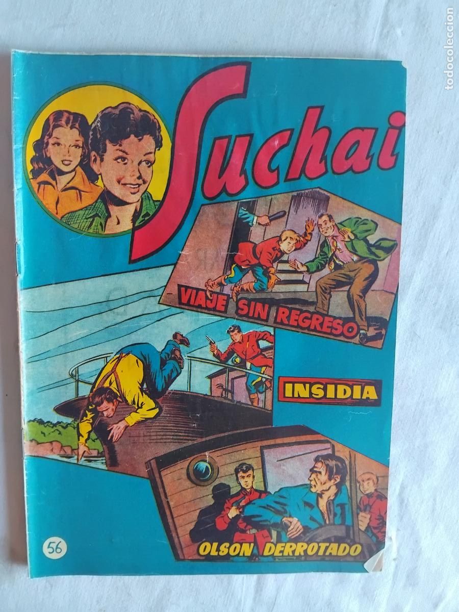 Livros de Banda Desenhada: SUCHAI N&ordm; 56 (VERTICAL, 3 EPISODIOS) HISPANO AMERICANA DE EDICIONES