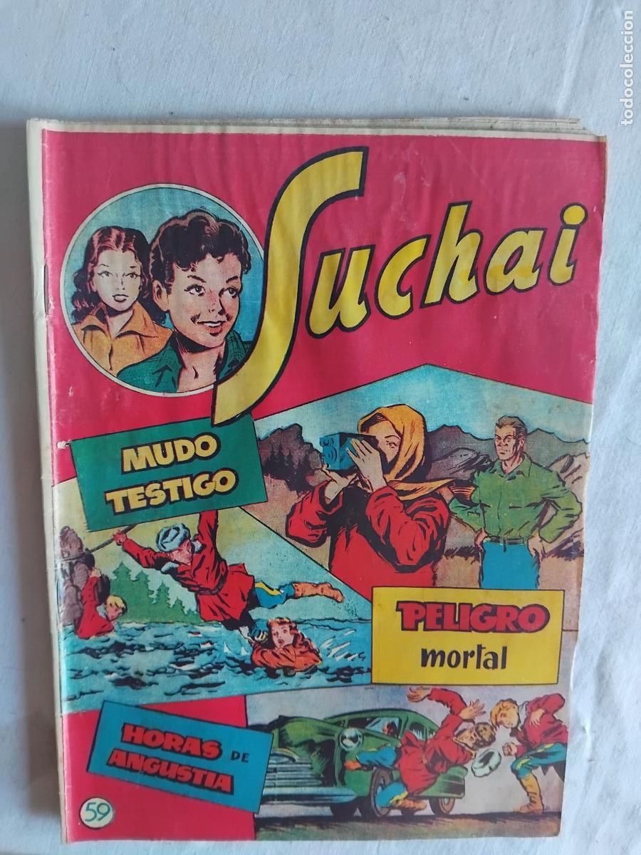 Tebeos: SUCHAI N&ordm; 59 (VERTICAL, 3 EPISODIOS) HISPANO AMERICANA DE EDICIONES