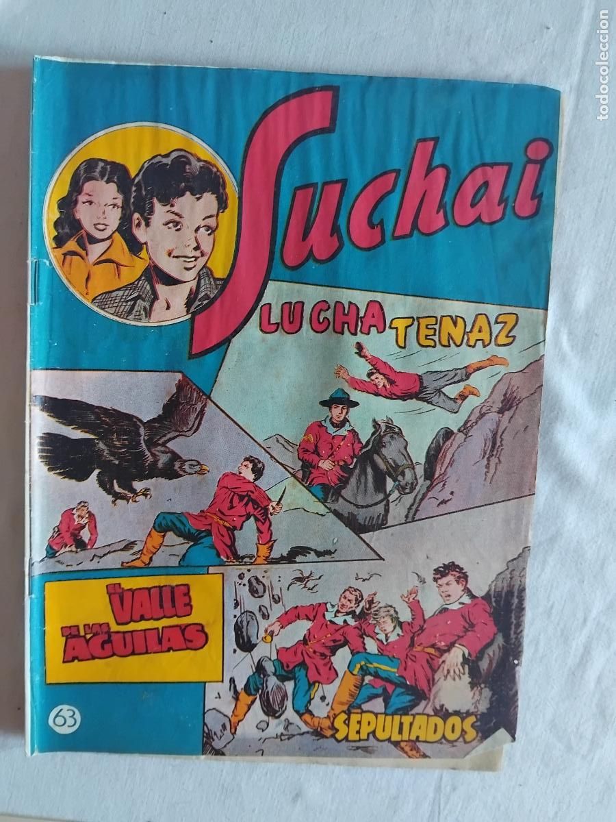Tebeos: SUCHAI N&ordm; 63 (VERTICAL, 3 EPISODIOS) HISPANO AMERICANA DE EDICIONES