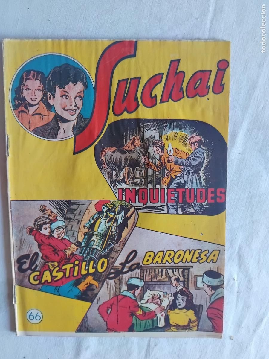 Tebeos: SUCHAI N&ordm; 66 (VERTICAL, 3 EPISODIOS) HISPANO AMERICANA DE EDICIONES