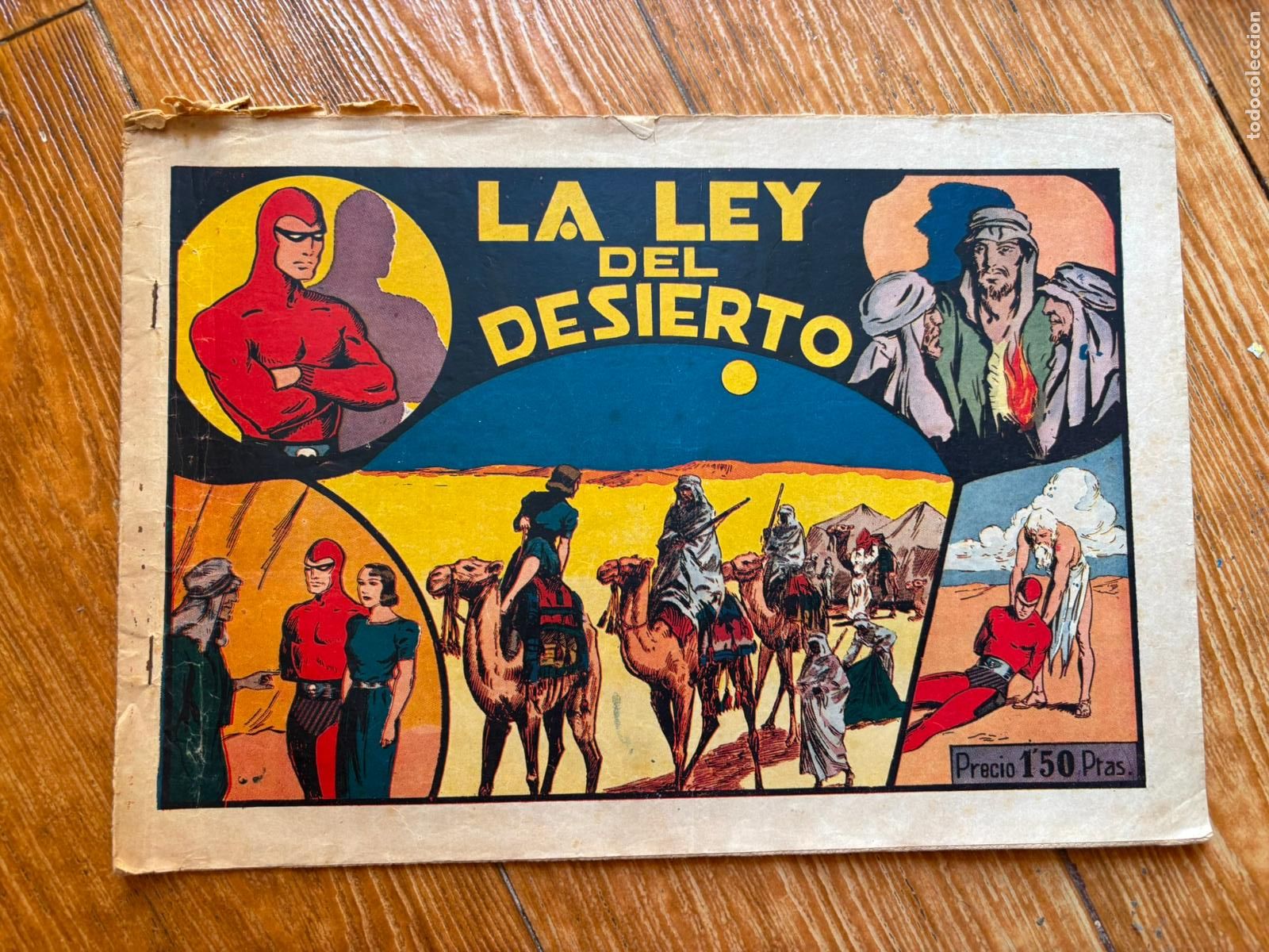 Tebeos: EL HOMBRE ENMASCARADO N&ordm; 19 Hispano Americana ORIGINAL 1942