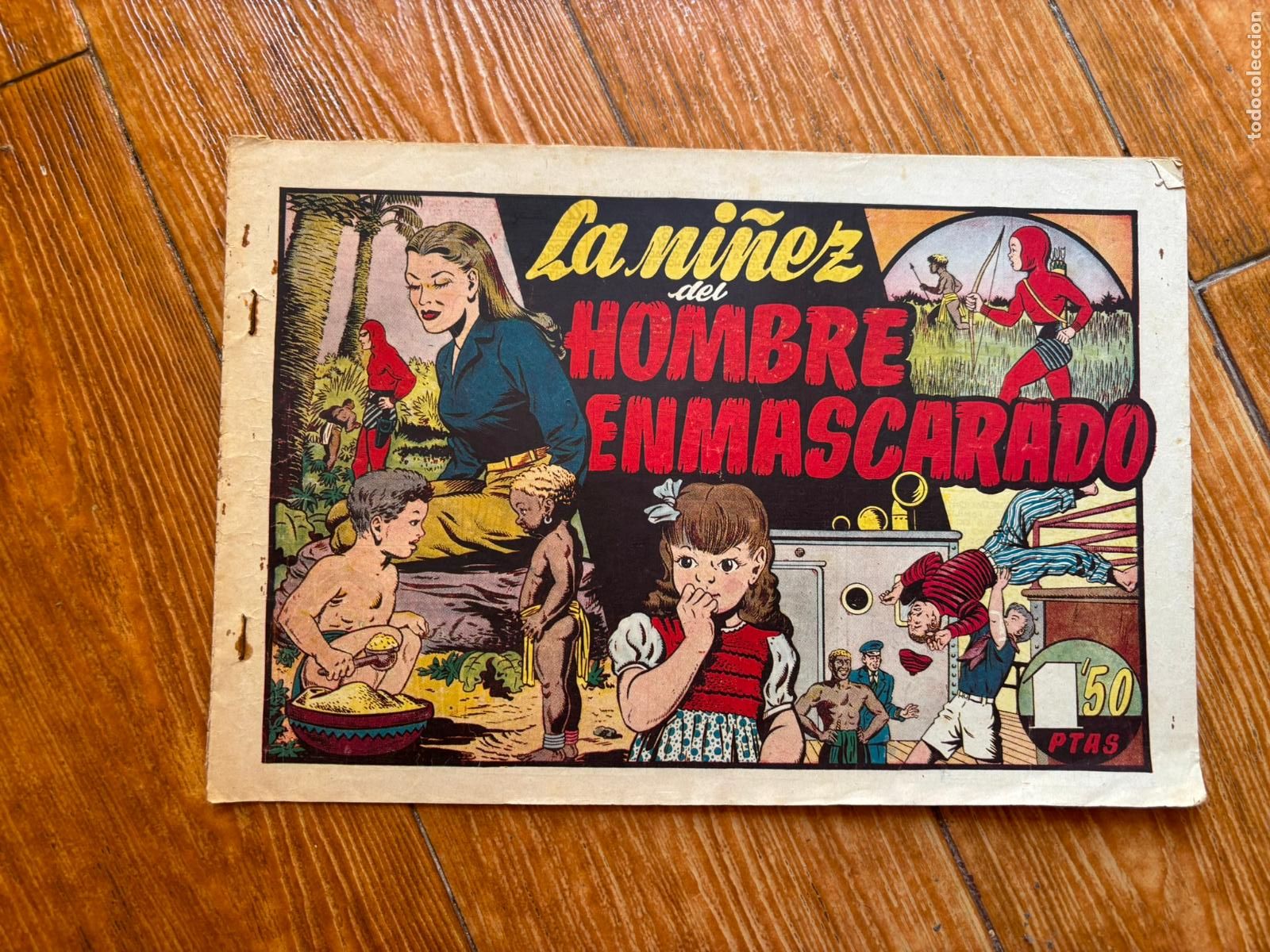 Tebeos: EL HOMBRE ENMASCARADO N&ordm; 36 Hispano Americana ORIGINAL 1942
