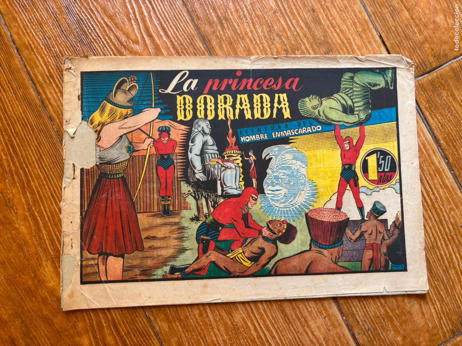 Tebeos: EL HOMBRE ENMASCARADO N&ordm; 70 Hispano Americana ORIGINAL 1942