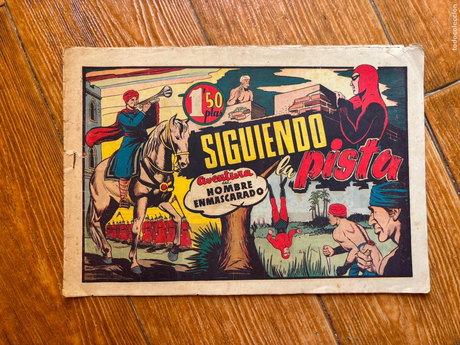 Tebeos: EL HOMBRE ENMASCARADO N&ordm; 72 Hispano Americana ORIGINAL 1942
