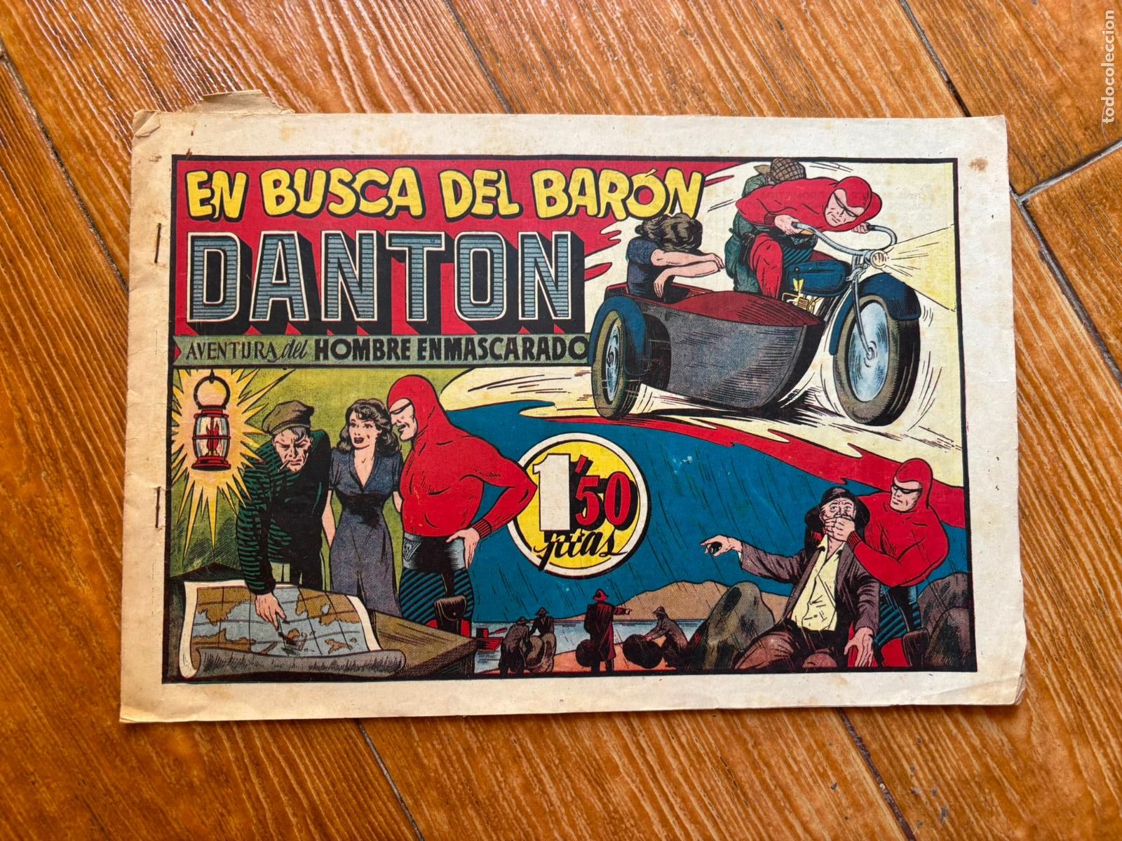 Tebeos: EL HOMBRE ENMASCARADO N&ordm; 34 Hispano Americana ORIGINAL 1942