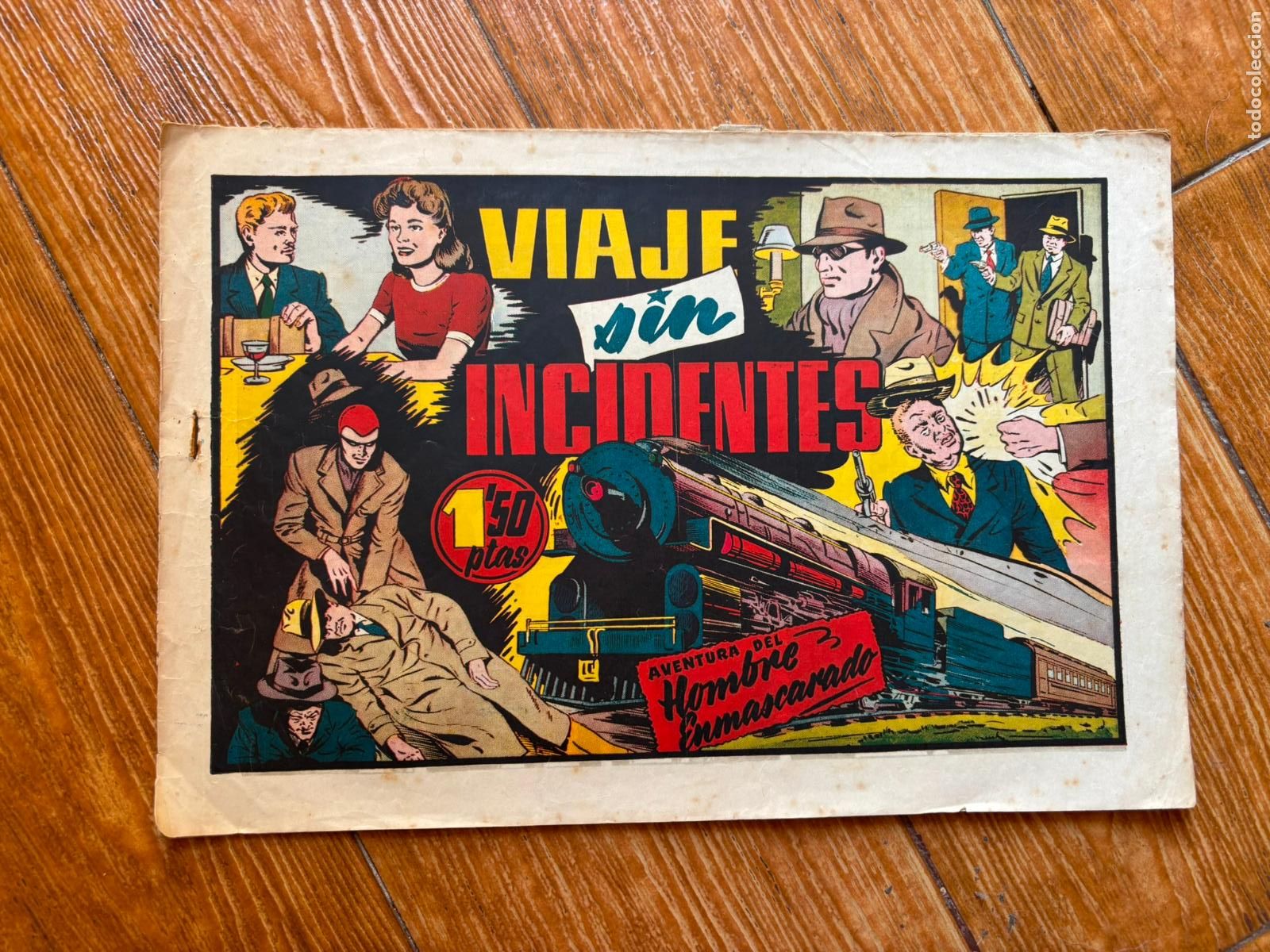 Tebeos: EL HOMBRE ENMASCARADO N&ordm; 65 Hispano Americana ORIGINAL 1942
