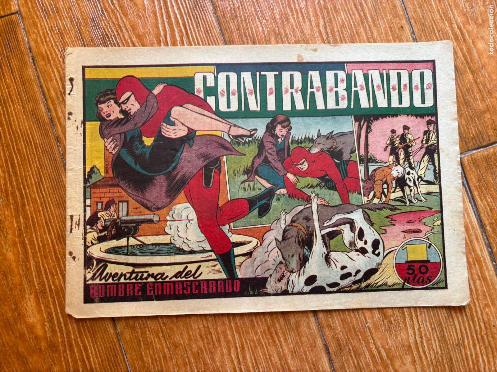 Tebeos: EL HOMBRE ENMASCARADO N&ordm; 39 Hispano Americana ORIGINAL 1942