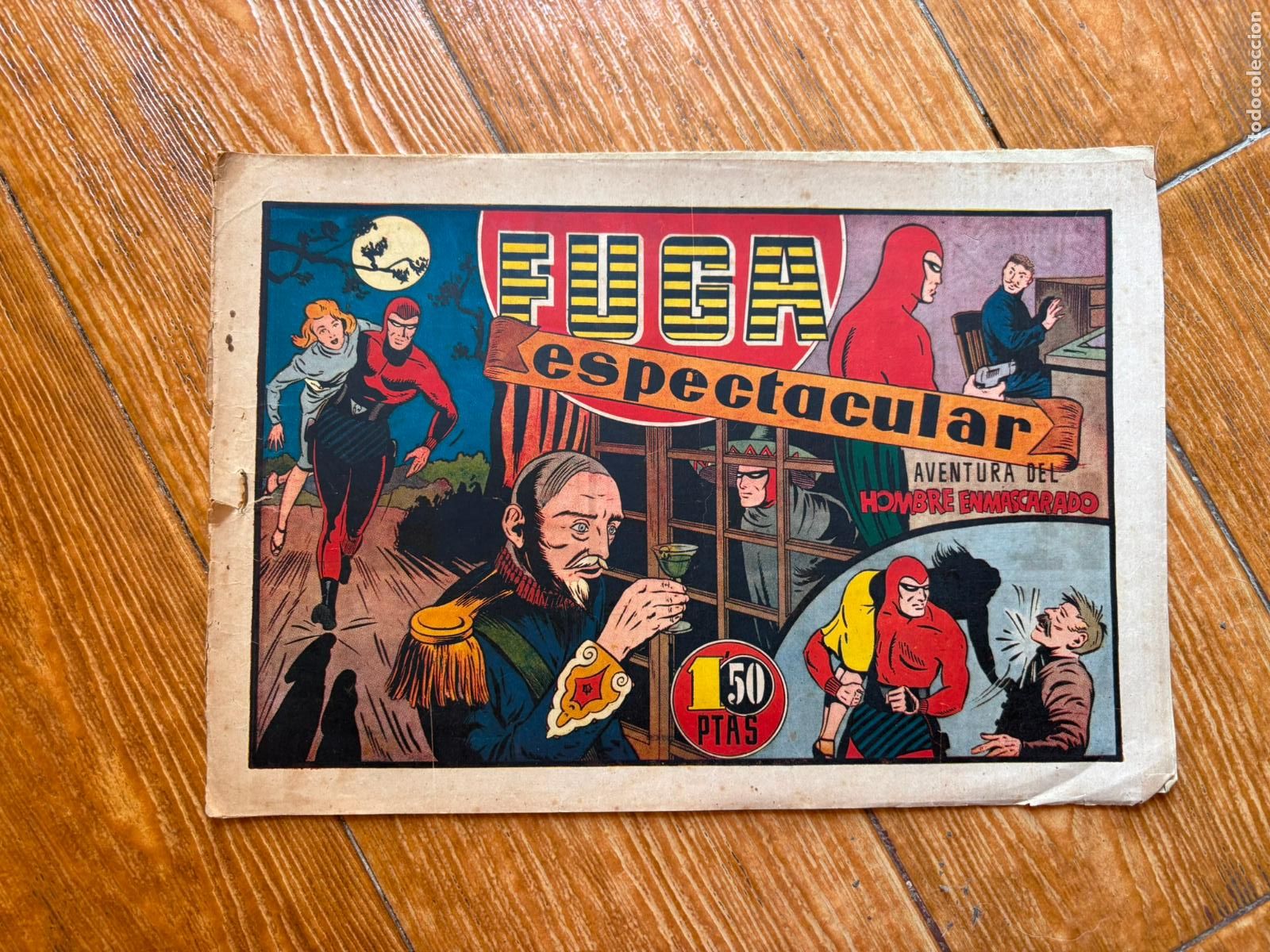 Tebeos: EL HOMBRE ENMASCARADO N&ordm; 61 Hispano Americana ORIGINAL 1942