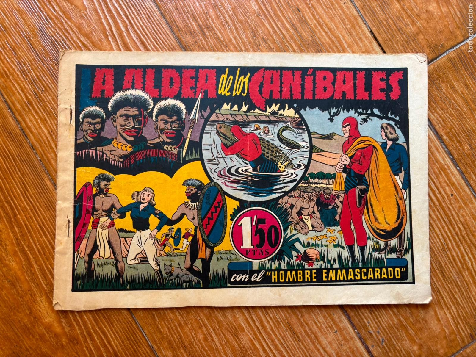 Tebeos: EL HOMBRE ENMASCARADO N&ordm; 28 Hispano Americana ORIGINAL 1942