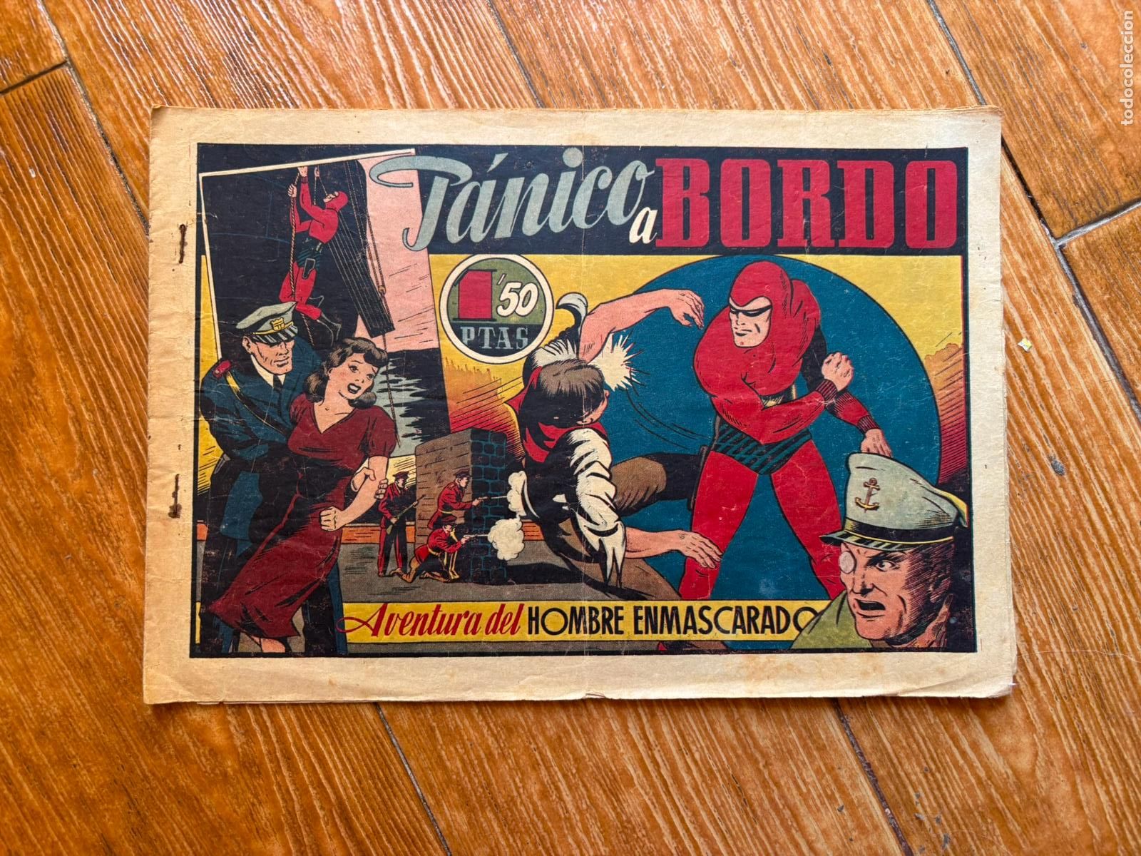 Tebeos: EL HOMBRE ENMASCARADO N&ordm; 33 Hispano Americana ORIGINAL 1942