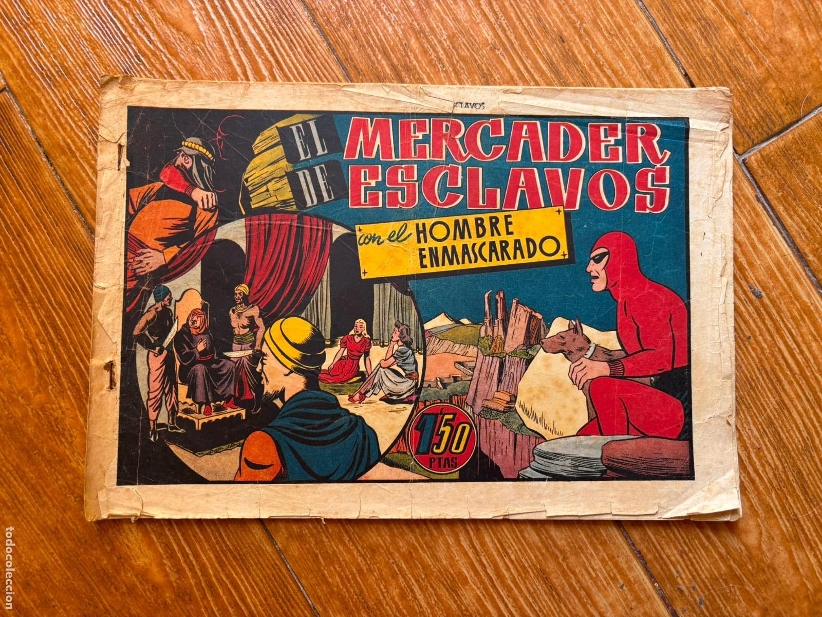 Tebeos: EL HOMBRE ENMASCARADO N&ordm; 29 Hispano Americana ORIGINAL 1942