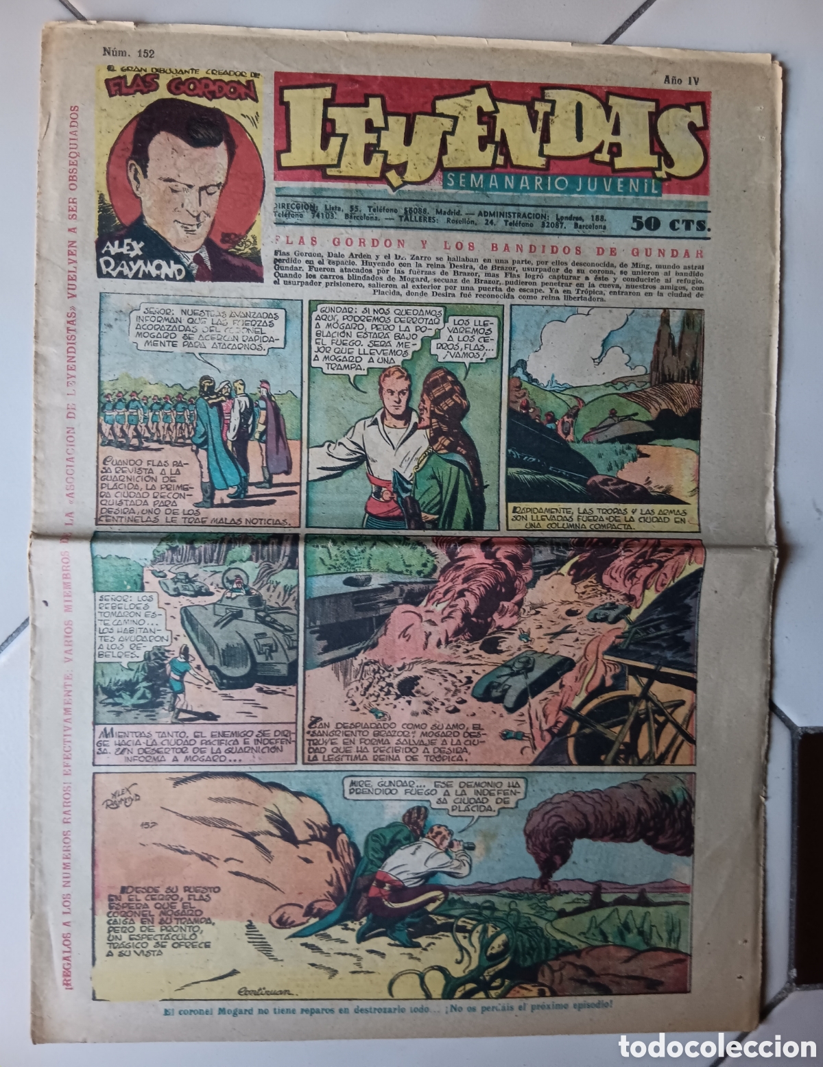Tebeos: TEBEOS-COMICS GOYO ● LEYENDAS INFANTILES 152 ● HISPANOAMERICANA ● XX99 X0224 ●