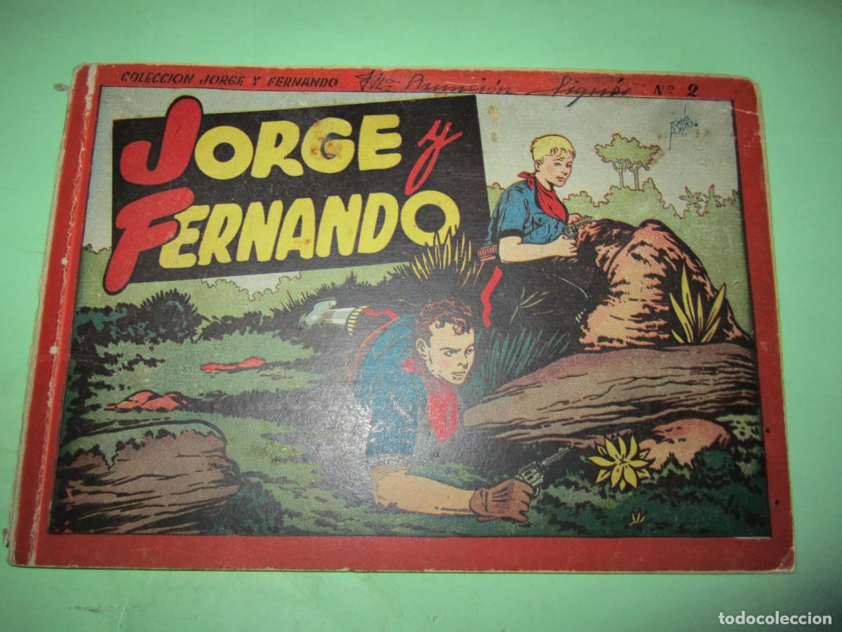 Tebeos: COLECCION JORGE Y FERNANDO --ALBUM NUM. 2 BARCELONA