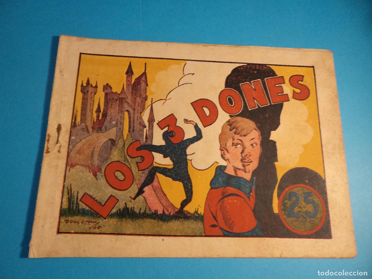 Tebeos: Los tres dones. Infantil de las grandes aventuras. Hispano Americana. Es el de la foto.