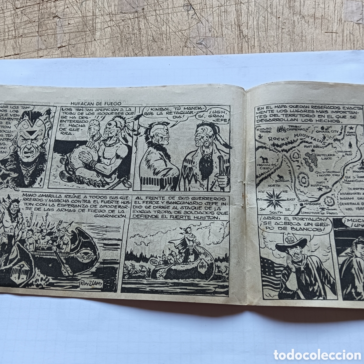 Tebeos: AUDAZ N&Uacute;M 9 HISPANO AM&Eacute;RICANA ORIGINAL - Foto 3