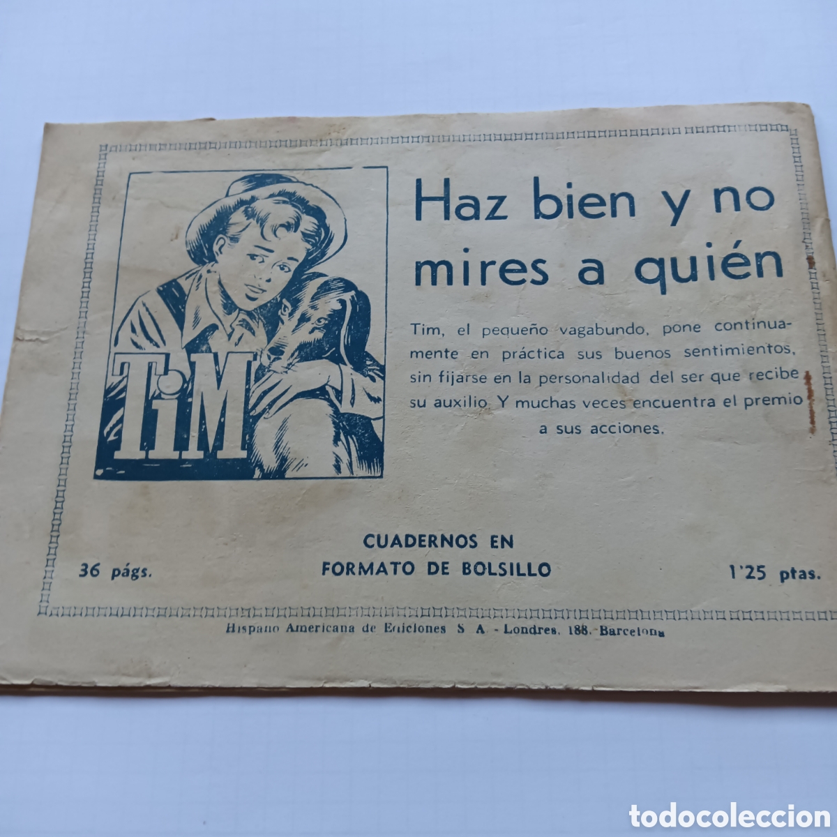 Tebeos: AUDAZ N&Uacute;M 18 HISPANO AM&Eacute;RICANA ORIGINAL - Foto 2