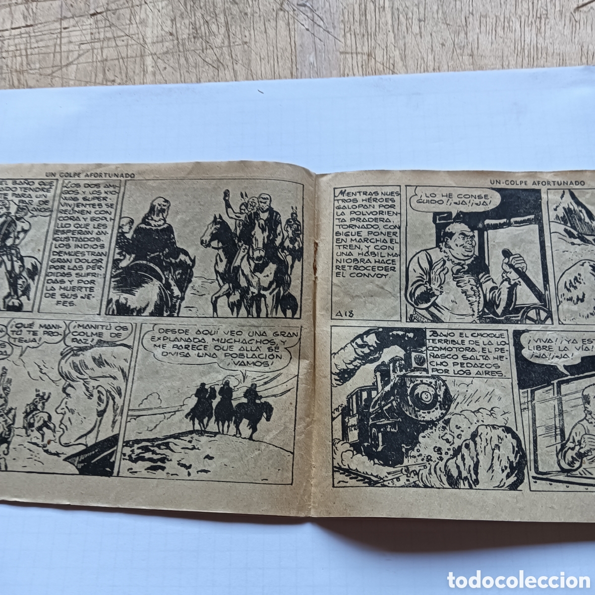 Tebeos: AUDAZ N&Uacute;M 18 HISPANO AM&Eacute;RICANA ORIGINAL - Foto 3