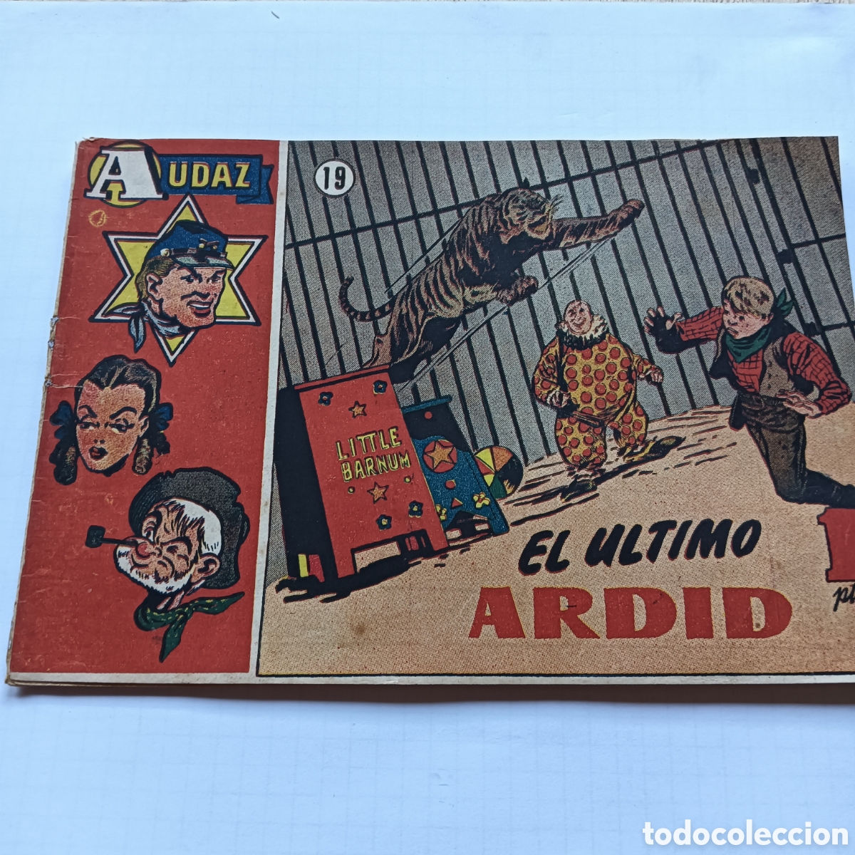 Tebeos: AUDAZ N&Uacute;M 19 HISPANO AM&Eacute;RICANA ORIGINAL