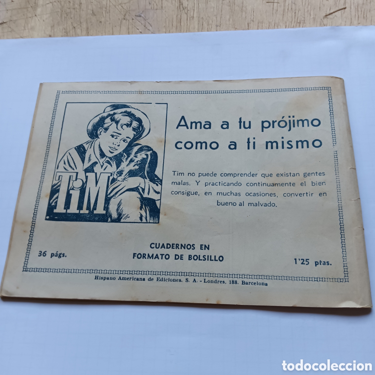 Tebeos: AUDAZ N&Uacute;M 23 HISPANO AM&Eacute;RICANA ORIGINAL - Foto 2