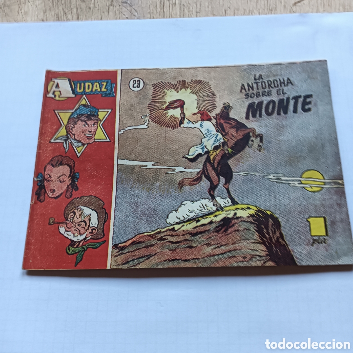 Tebeos: AUDAZ N&Uacute;M 23 HISPANO AM&Eacute;RICANA ORIGINAL