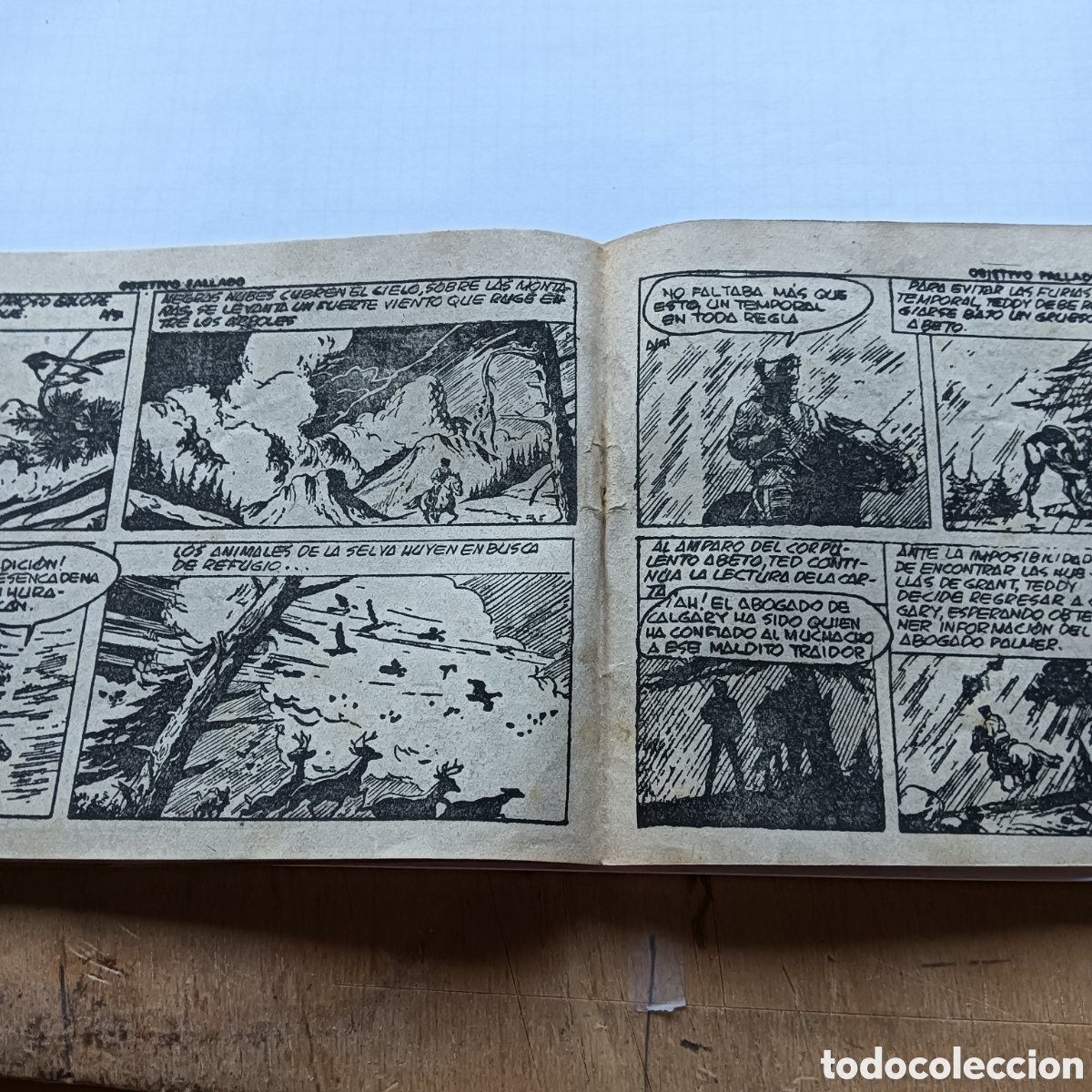 Tebeos: AUDAZ N&Uacute;M 51 HISPANO AM&Eacute;RICANA ORIGINAL - Foto 3